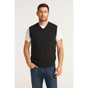 Hart Schaffner Marx extra fine merino wool sweater vest size medium